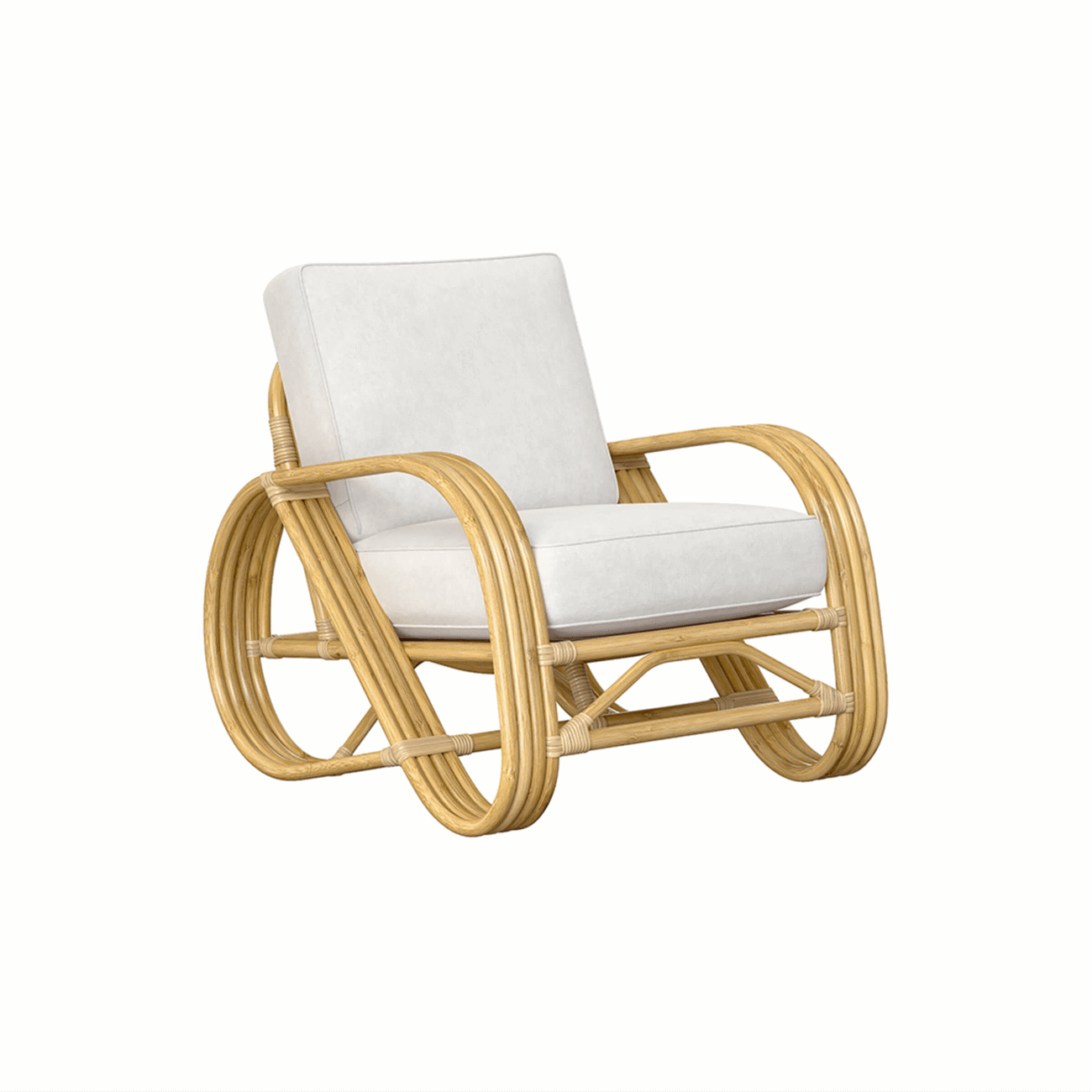 Pretzel Armchair – Natural