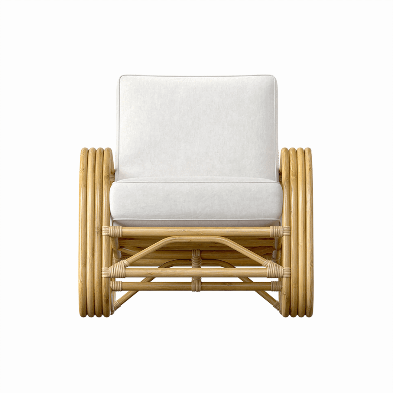 Pretzel Armchair – Natural - Image 2
