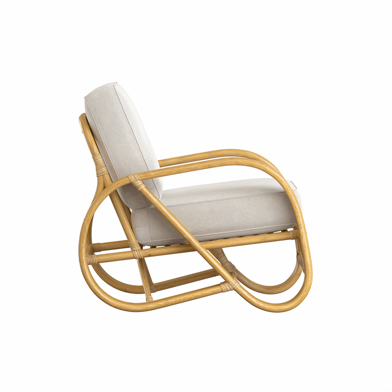 Pretzel Armchair – Natural - Image 3