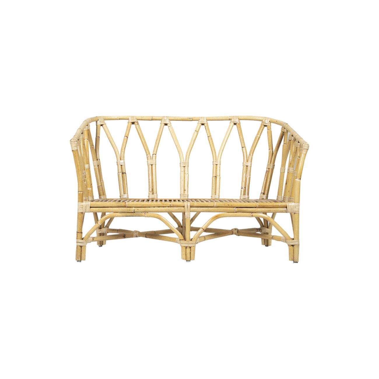 Azure Rattan Sofa
