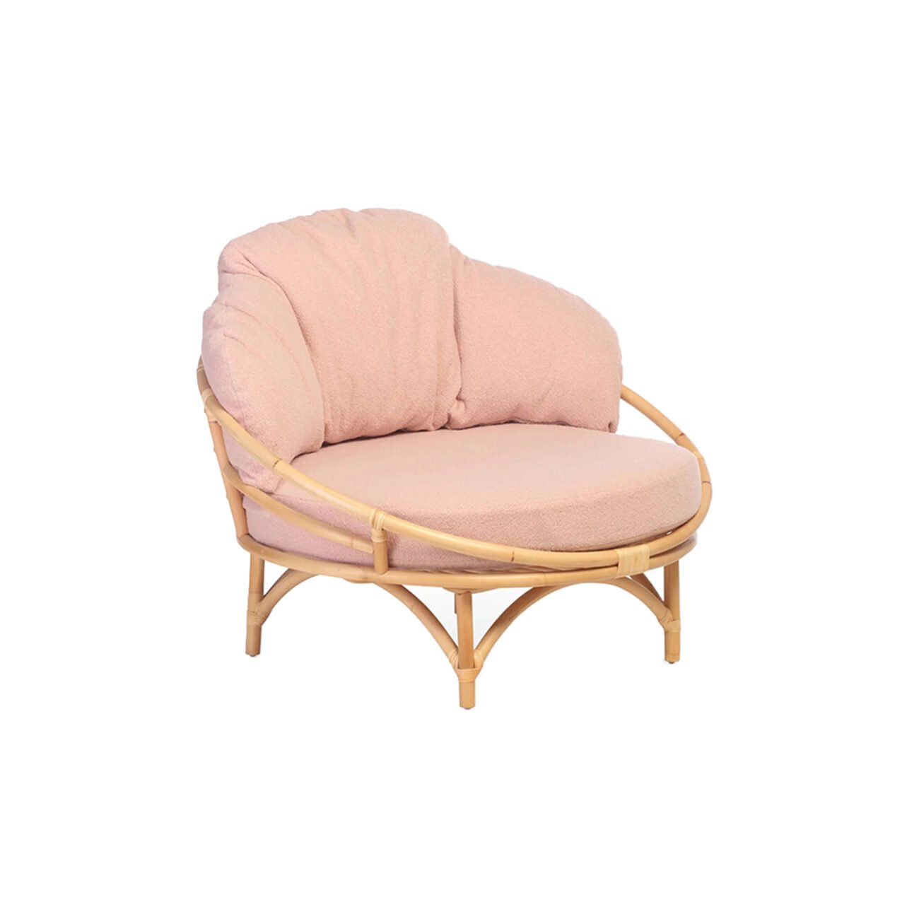 Bouclé Snuggle Chair