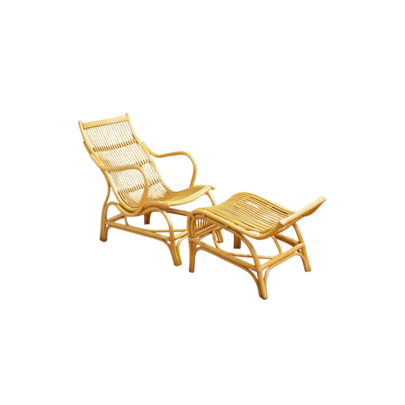 Serena Rattan Lounging Set