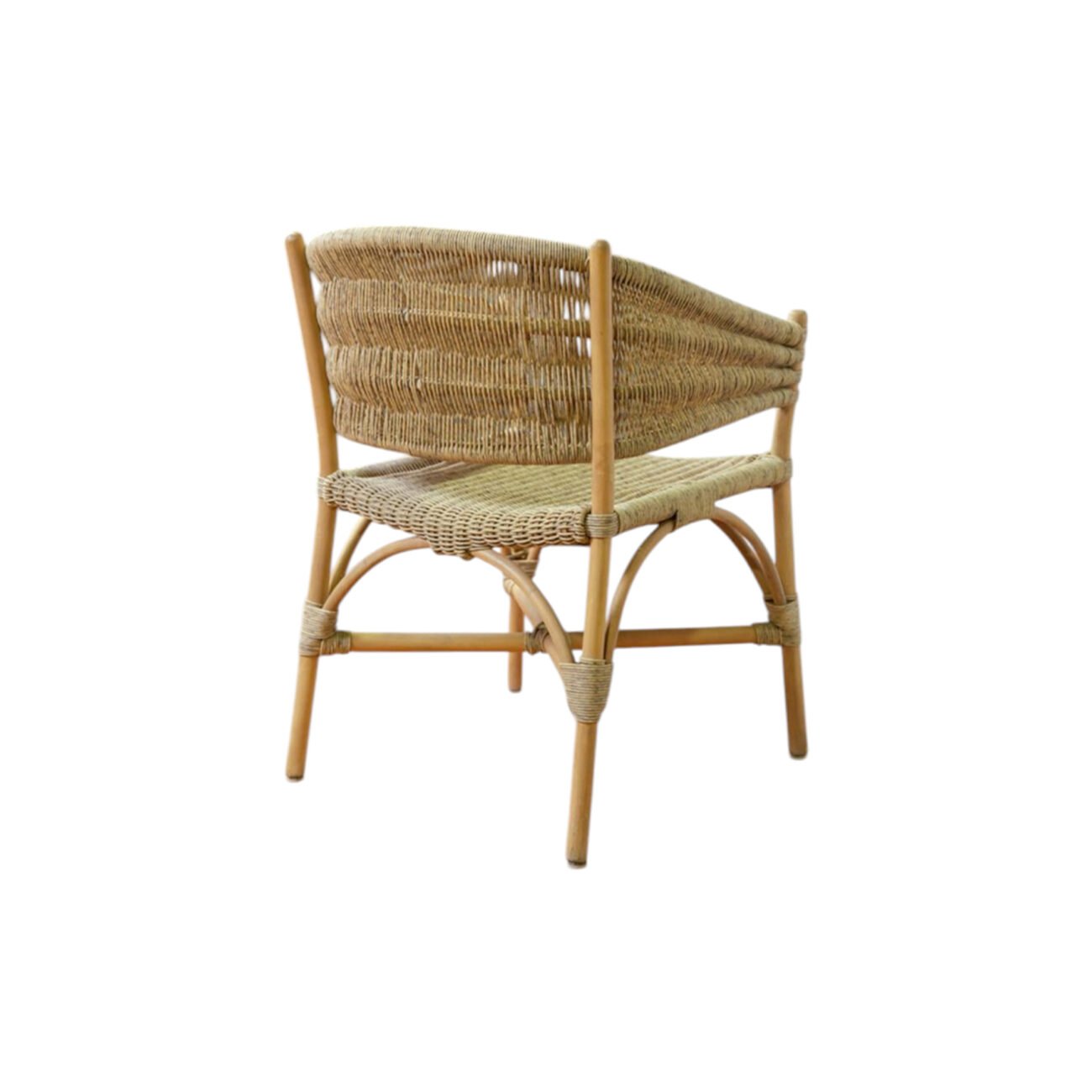 Elva Rattan Armchair - Image 2
