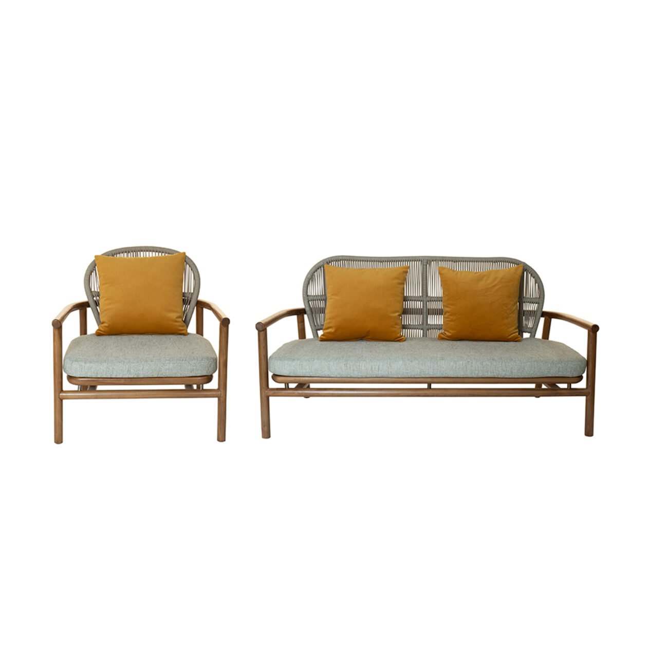 Lunara Rattan Living Set - Image 2