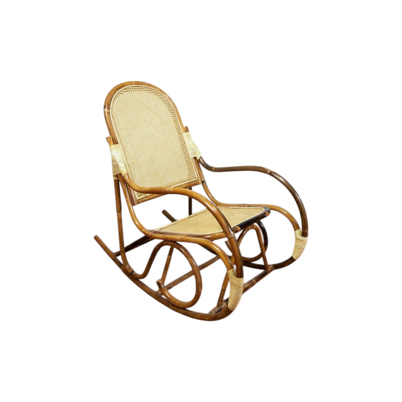 Ronda Rattan Rocking Chair - Image 2