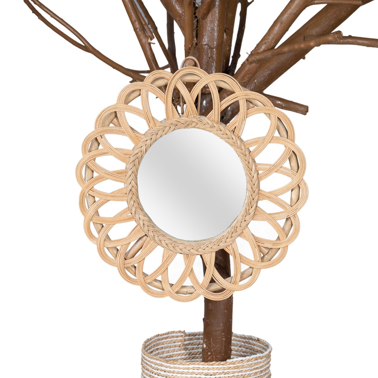 Solstice Rattan Mirror - Image 2