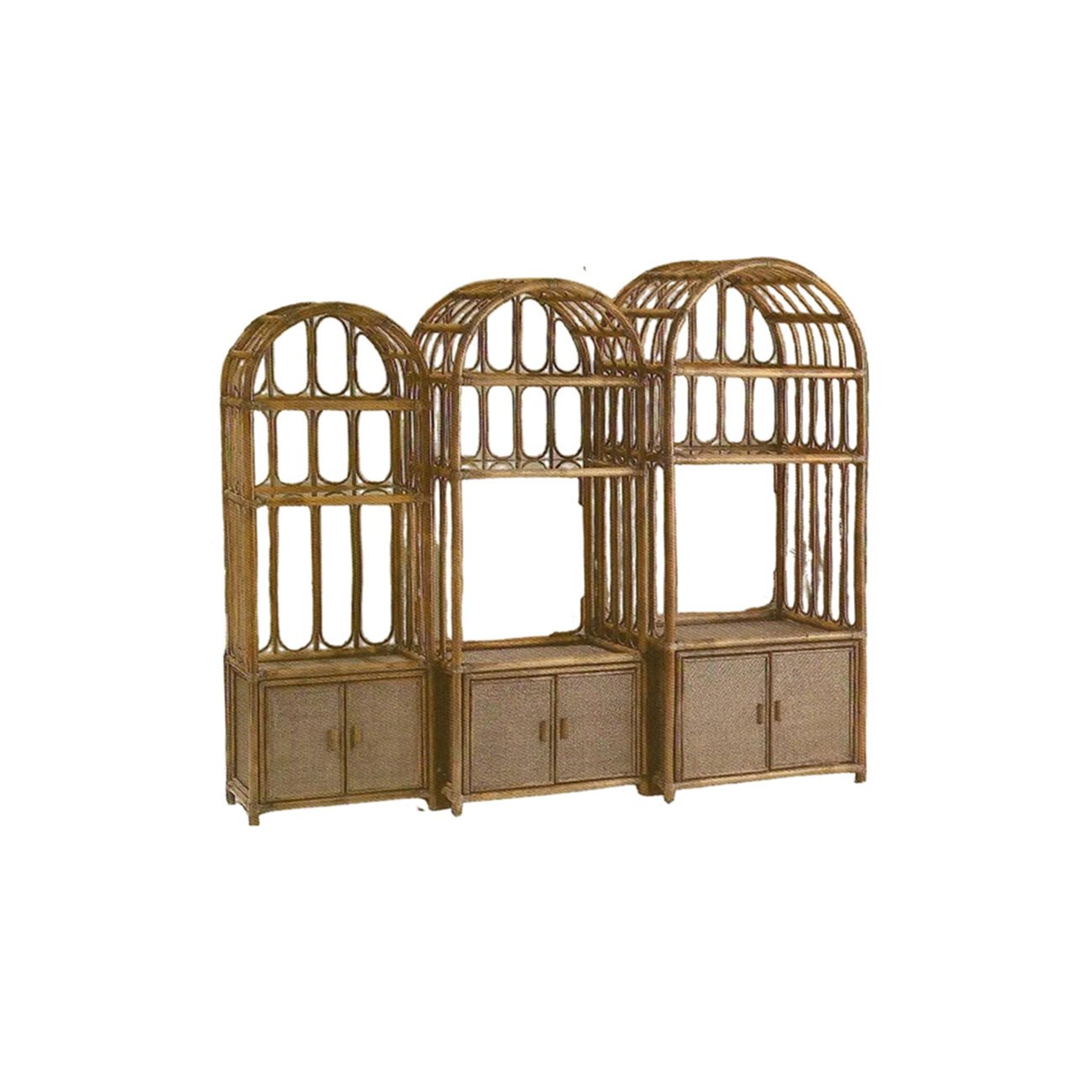 Haven Rattan Display Cabinet