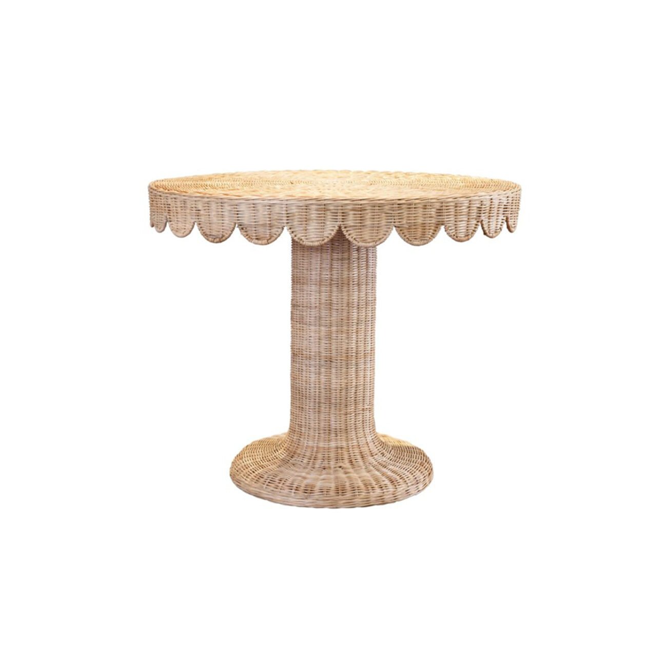 Tall Harbor Scallop Dining Table