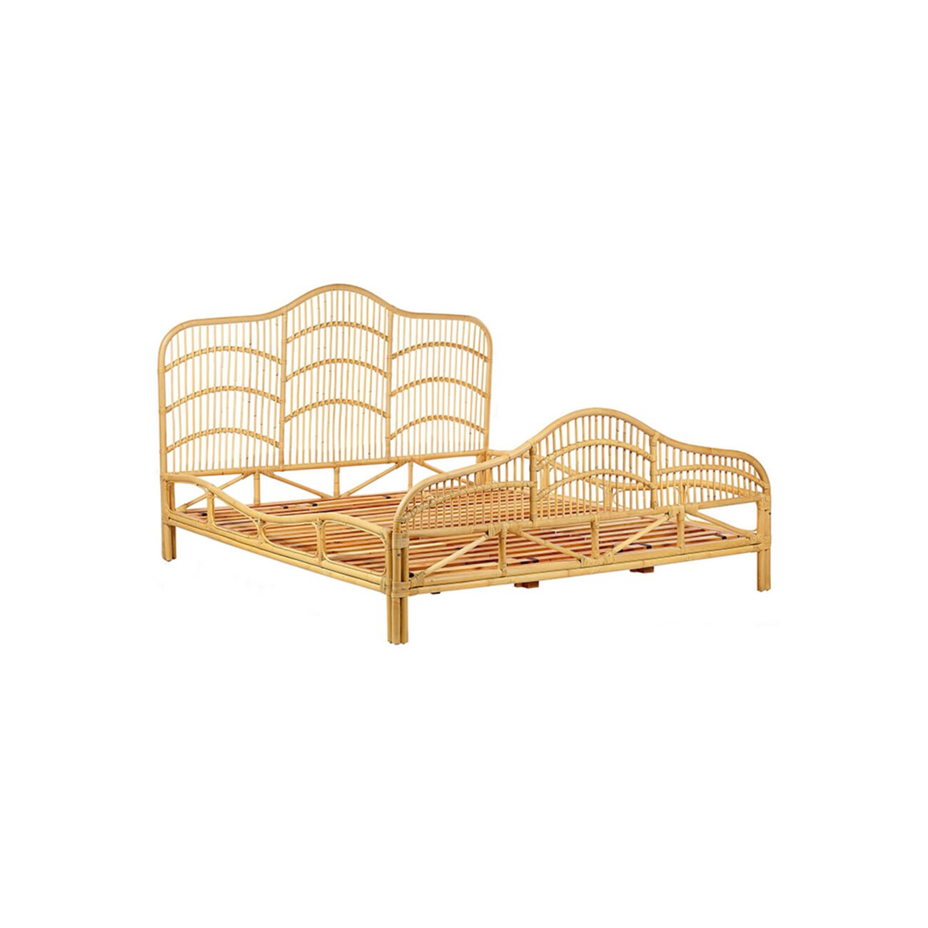 Domeyrot Rattan Bed