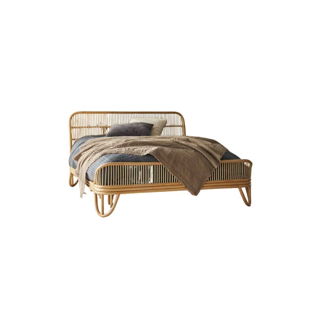 Liora Rattan Bed