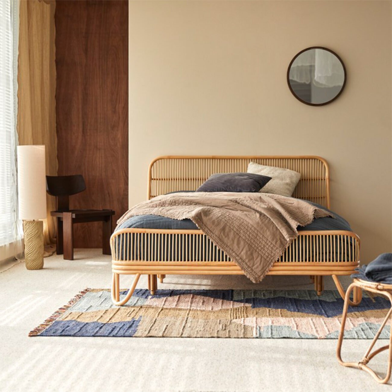 Liora Rattan Bed - Image 2