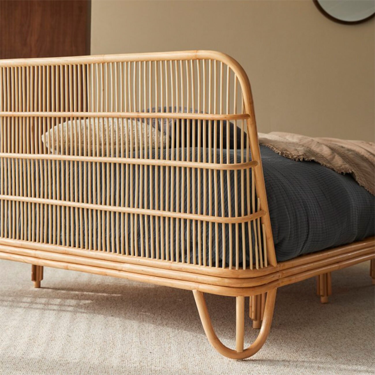 Liora Rattan Bed - Image 4