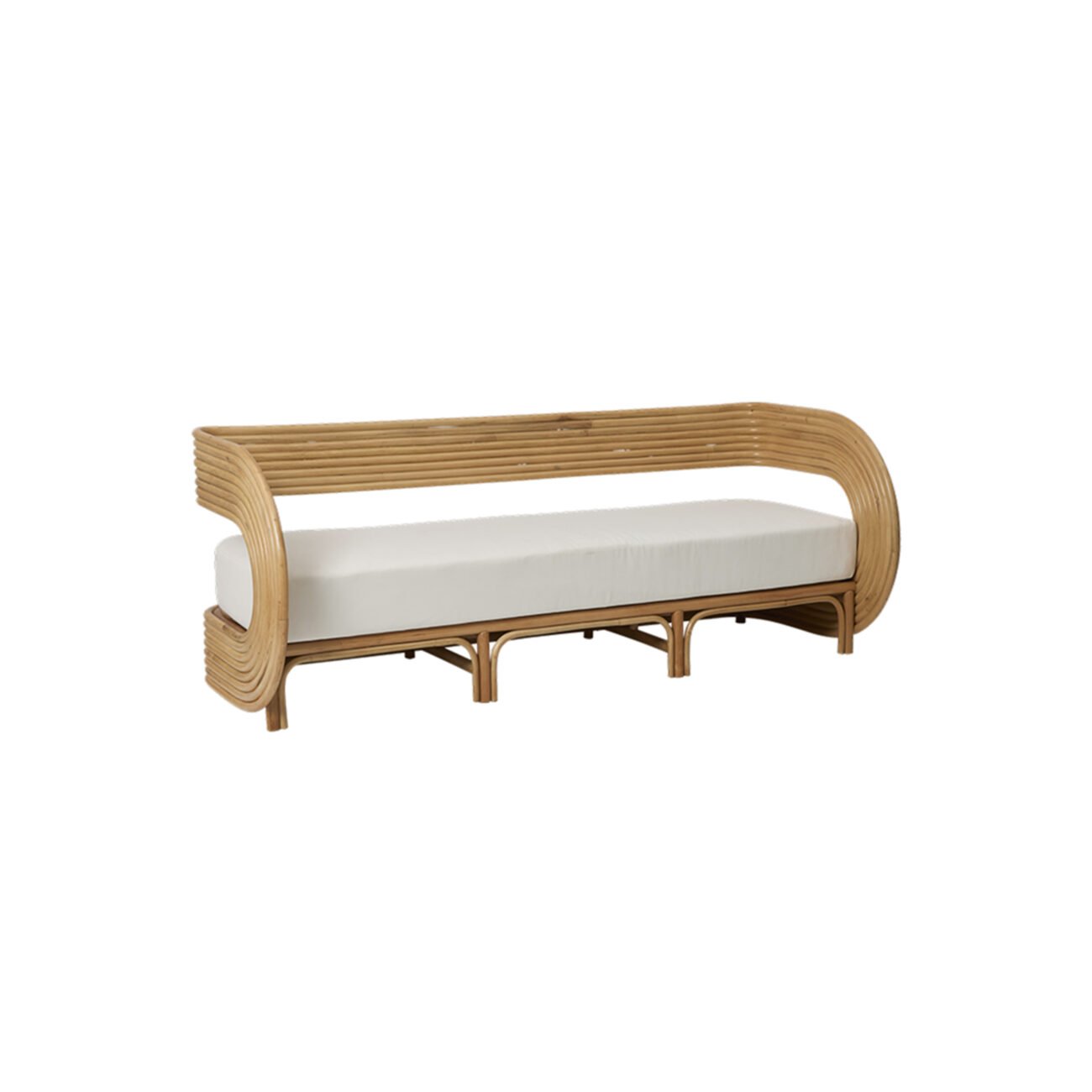 Allegra Rattan Sofa