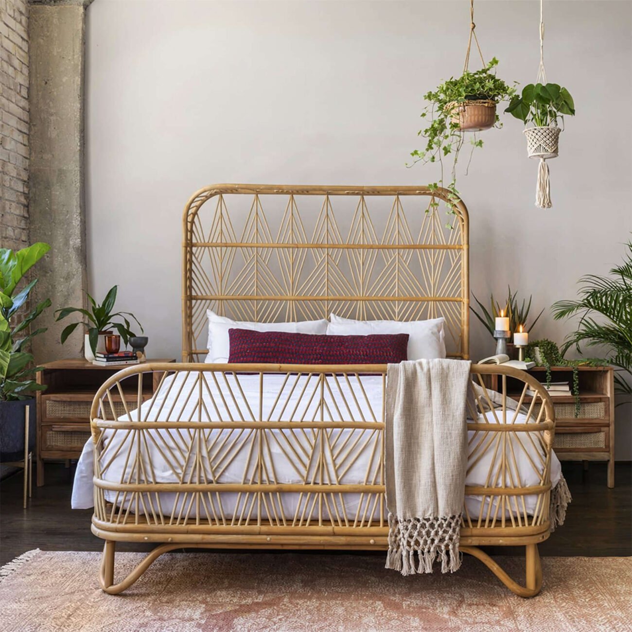 Solea Rattan Bed - Image 5