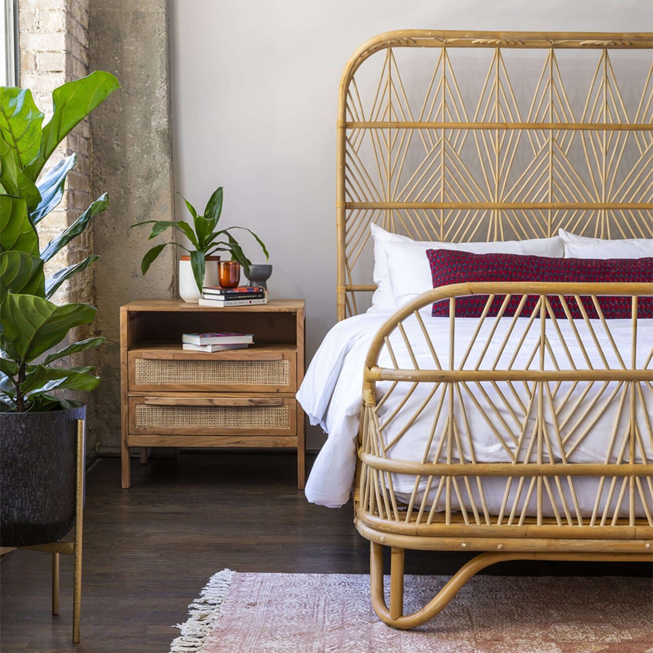 Solea Rattan Bed - Image 8